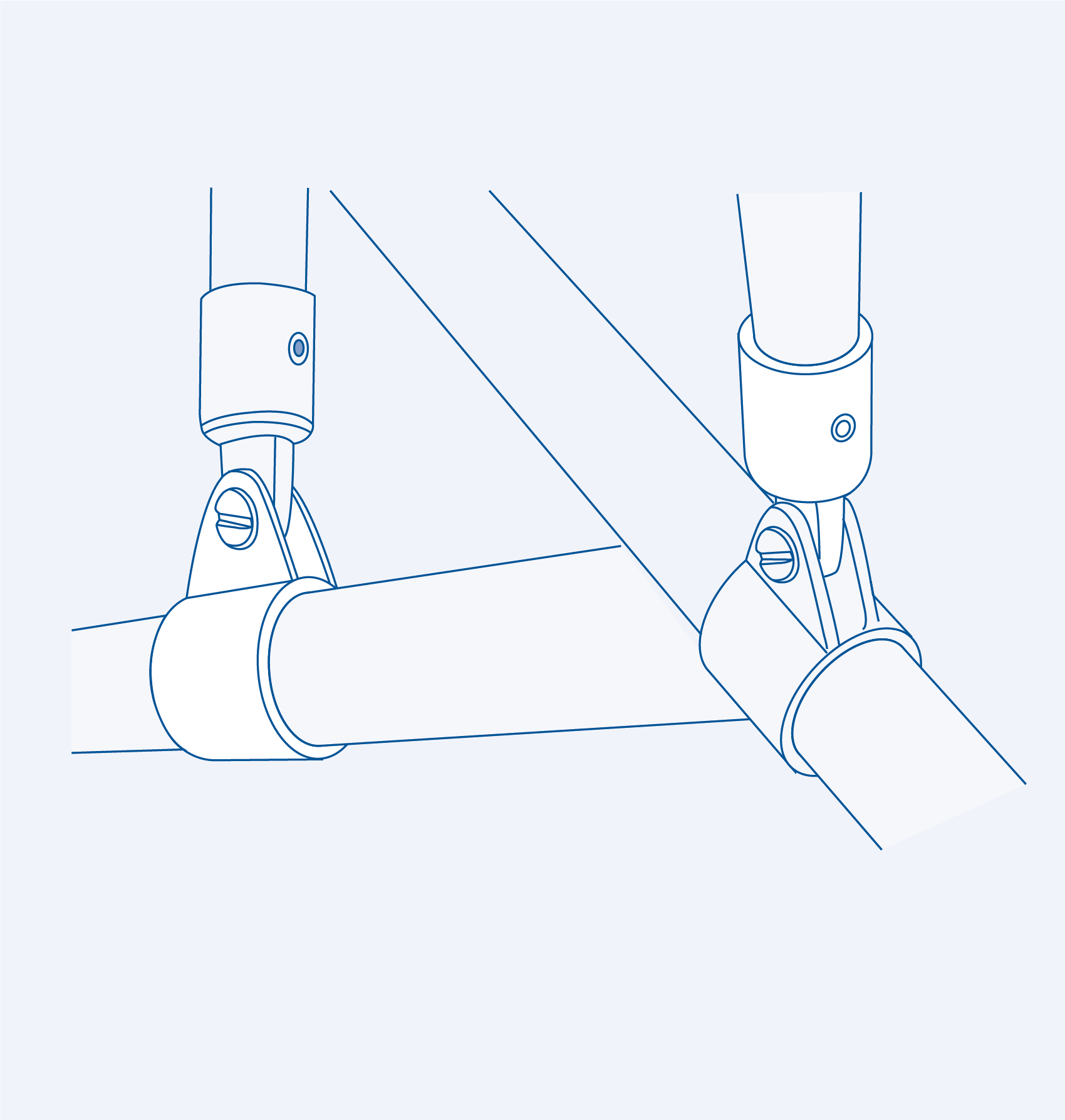 S31602 Rail fitting (top slide cap) - 316