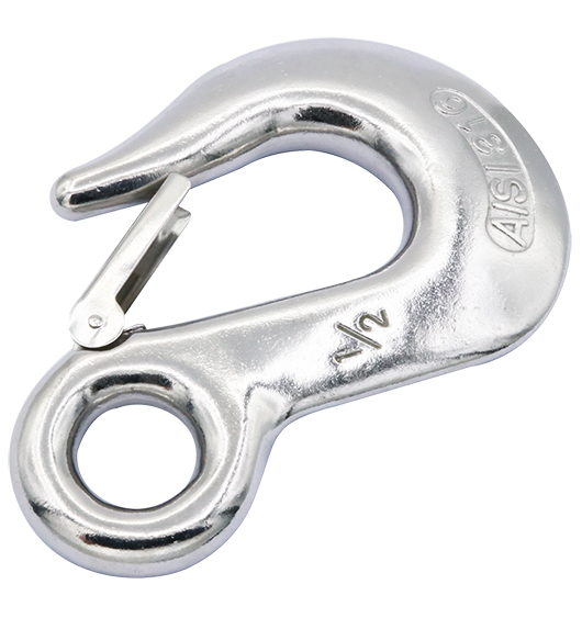 Stainless Steel 316 Eye Slip hook With Latch